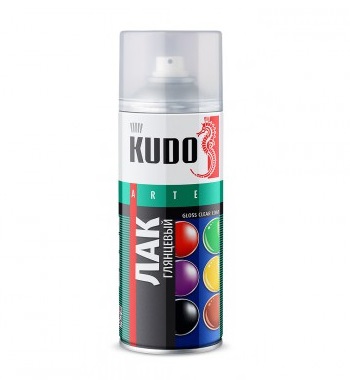 Лак акриловый универсальный глянцевый KUDO KU-9002